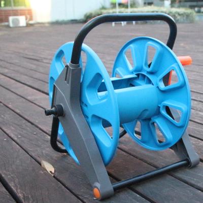 China Plastic Adjustable Collapsible Garden Hose Reel Cart As Seen On TV for sale