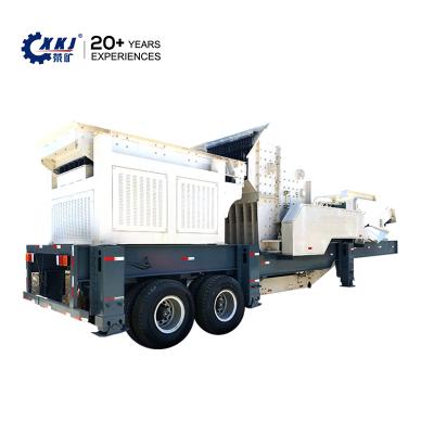 China Jaw Crusher Machinery/Mine Quarry Mining Mobile Crusher/Mobile Plant Mini Mobile Jaw Crushing Jaw Crusher Station for sale