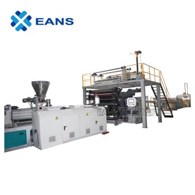 China Sheet PVC Sheet Production Line / Zhangjiagang Manufacture UV Marble Machine for sale