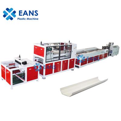 China Cheap Price PVC Rain Gutter Water Collector Production Line Sheet / Manufacturing Machine for sale