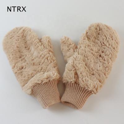 China Simple winter gloves, knitting warm glove, glove makers for sale