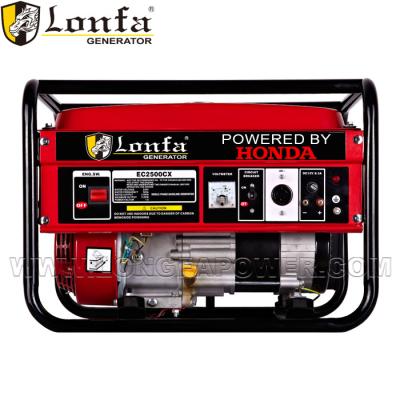 China Small Generator Supply Electric Power 2.5KW OHV HONDA Engine Gasoline Generator 60HZ Gasoline Generator in Dubai for sale