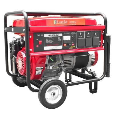 China LONFA Air Cooled HONDA Engine13HP Manual Gasoline Generator LF9000H Four Stroke for sale