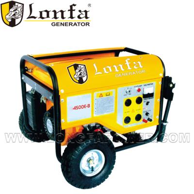 China 5KVA Kobal Generator Self Running Generator Silent With Hand And Wheels LF4500E-B for sale