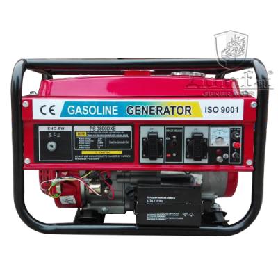 China 2000W 220Volt Electric Start Portable Gasoline Kerosene Generator LF3700 for sale