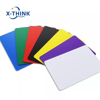 China Waterproof/Waterproof NFC Chip Cards Bio Paper RFID Card Eco-Friendly Colorful Material NFC Contactless Business Card Full Edge Color for sale