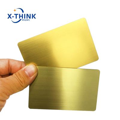 China Waterproof/Waterproof Customized Personal Business Card NFC Metal Size Logo Durable Stainless Steel Credit Card with nfc chip for sale