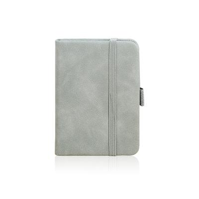 China Factory Wholesale Simple Notebook Style Small PU Notebook Travel Writing Bulk Leather Notebooks for sale