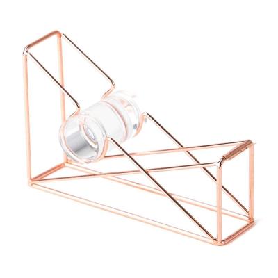 China 100% Eco-Friendly WIDENY Office Supply Stationery Organizer Desktop Table Rose Gold Metal Wire Iron Tape Distributors For Tape for sale