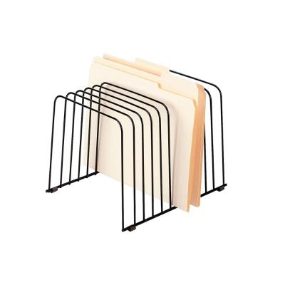 China 100% Eco-friendly Decorative Mesh Free Decorative Flat Wire Metal Desktop Stationery Office Stationery Sample Stage Folder Multi Sorters for sale