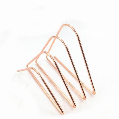 China 100% Eco-friendly Wire Mesh Metal Stationery Wideny Office Decoration Steel Home Letter Holders for sale