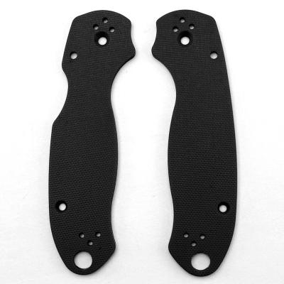 China Custom G10 handles for Spyderco Para 3 SPYDERCO handle accessories PM3 knife handles Para 3 for sale