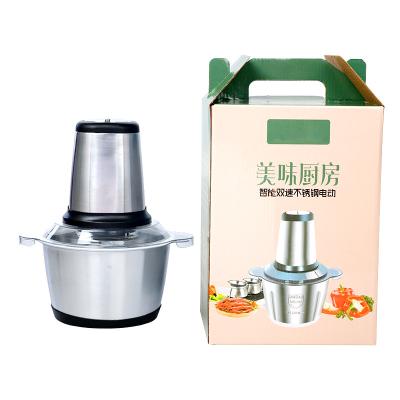 China 2022 High Efficiency Kitchen Grinder Usb Mini Slap Baby 800W Home Food 600W Veg Cleaver Chopper Multi Mixer Garlic 2L 3L Best for sale