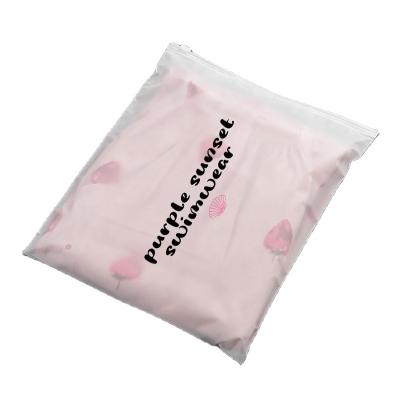 China Disposable Hot Sale Travel PE Storage Plastic Zipper Bag Waterproof EVA Translucent Bag Ziplock Bag Packaging for sale