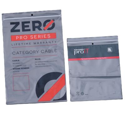 China PE CLEAR PLASTIC BAG custom logo bag resealable ziplock disposable size plastic disposable bag for sale