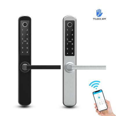 China Smart Home Life Smart Home Lockout Digital Fake-test Lockout Mobile Phone Keyless Control Lock Tuya APP Door Locks WIFI Entry System Locks for sale