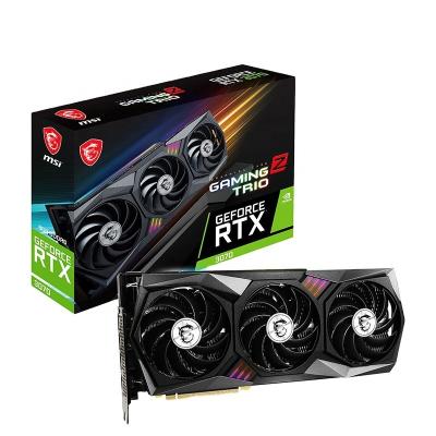 China Hot sale workstation rtx 3090 video card 24G GAME with 1860-1890MHz 24GB GDDR6X graphics card cheap game for sale