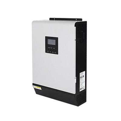 China 6KW 8KW 10KW 12KW 24V Hybrid Off Grid Inverter Integrated Charge Controller 120*295*468mm for sale