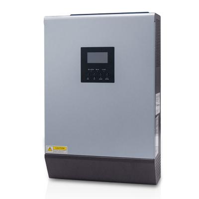 China High Quality MPPT 3KW 5KW Hybrid Solar Inverter Built in MPPT Solar Controller with 100A 128*272*355mm for sale