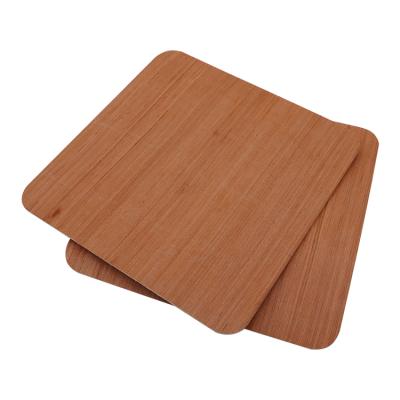 China Traditional Wholesale Red Reconditioned Natural Veneer Plain Face Gurjan Plywood for sale