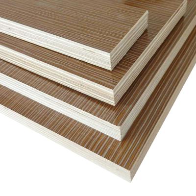 China Good quality 18mm glossy laminate wood moisture proof melamine plywood for sale for sale