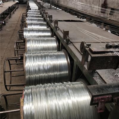 China Building Material Shops 40lines Galvanized Wire Production Line For 0.7mm Binding Wire for sale