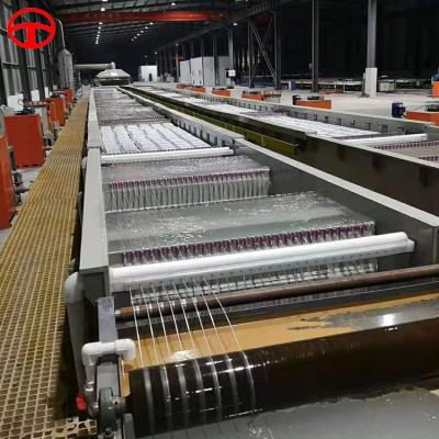 China High quality automatic galvanized line hot dip wire chain of galvanizing wire production building material stores for sale