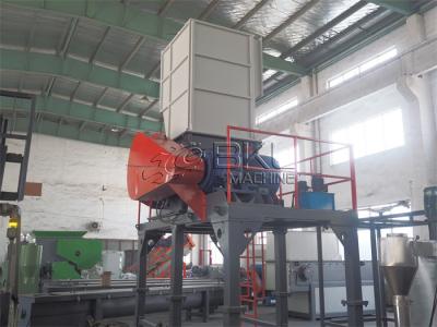 China PP PE Plastic Film Granulator 300kg H Plastic Pet Bottle Crushing Machine for sale