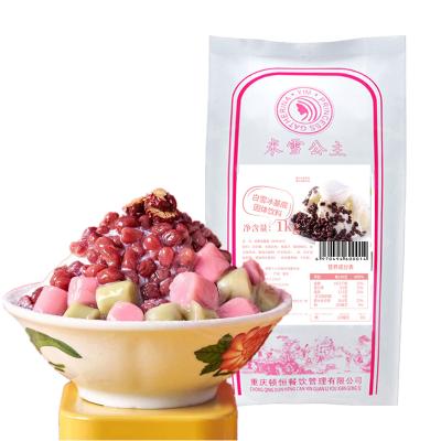 China Dry Shaved Ice Powder Snow Ice Powder 1 Kg Sprinkle Chinese Popular Snack for sale