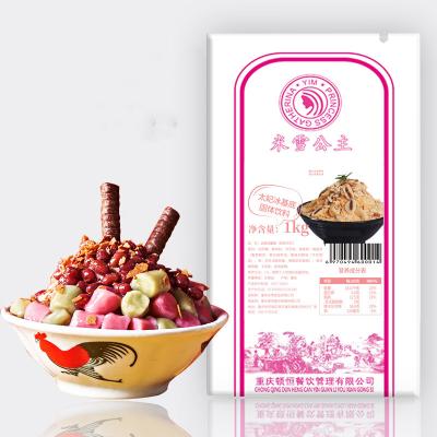 China Hot Summer Cocoa Flavor Coffee Flavor Base 1kg Ice Shake Ice Powder Wheat Powder Drinks Snack for sale