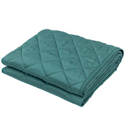 China Anti-pilling natural fiber cooling 41*60* 10 lb sensory organic bamboo lyocell weighted blanket for sale