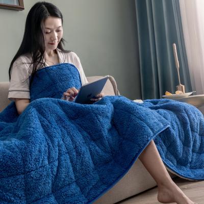 China Sherpa King Size Heavy Thick Mink Blanket Modern Contemporary Solid Bedroom Woven 100% Polyester Plain Dyed Rectangular 1-3 Days for sale