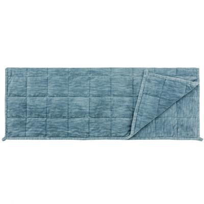 China Oeko-Tex Soft Anti-pilling And Worm Winter Velvet Woven Autism Weighted Blanket for sale