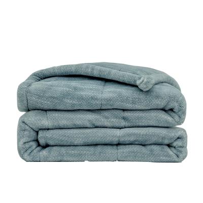 China China Supply Oeko CE Standard PASSIONATE Milk Cashmere Heavy Weighted Blanket 15lbs for sale