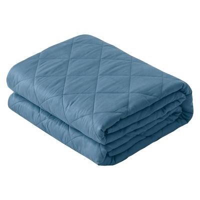 China 100% Polyester Wholesale Anti-pilling Stock Custom Adult Weighted Blanket Pellets for sale