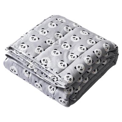 China Anti-pilling All Season Wholesale Custom Stock Custom Kids Weighted Blanket for sale