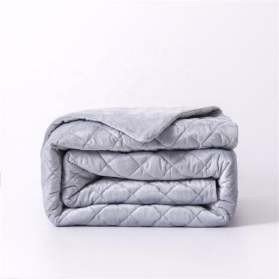 China Minky hypoallergenicluxury high quality wholesale anti-pilling gravity weight cover blanket for sale