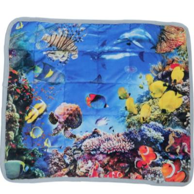 China Factory Wholesale Digtal Price Anti Static Printed Lap Pad Mantas Weighted PVC Woven Bag Accept Customized Bedding Sets 2PCS Or 3 PCS for sale