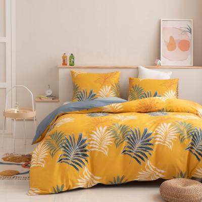 China Nondisposable 100% Cotton Comforter Bedding Set 3pcs Duvet Cover Bedding Set for sale