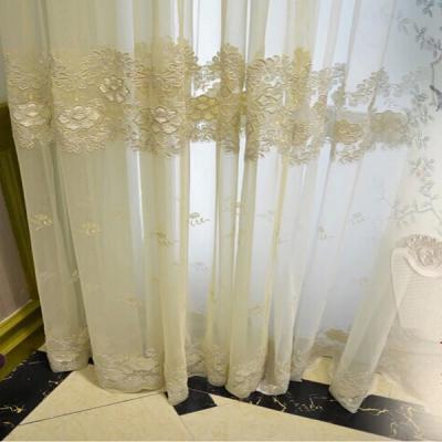 China Thermal Blackout Polyester Blackout Fabric Embroidery Hotel Curtain Fabric for sale