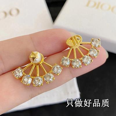 China High Quality FASHIONABLE with Propeller Shaped Fireworks Diamond Stud Earrings with a Premium Feel for sale