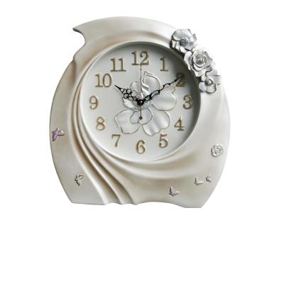 China European Europe butterflies and flowers style is the best gift romantic wall clock home decoration H475 for sale