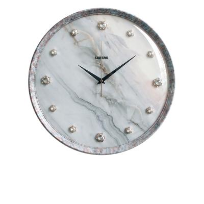 China CLASSIC Marble Bars Process 12 Cutting Stone Wall Clock Furniture Wall Decorations VBD8285 for sale