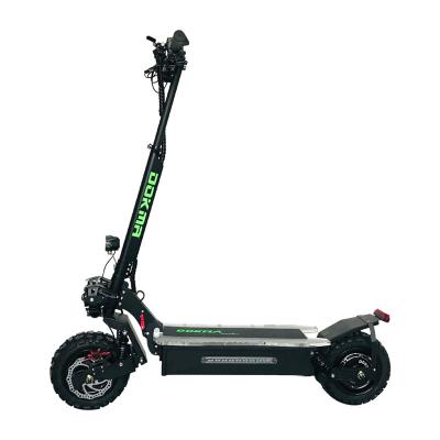 China Dokma Unisex Cheap Double Motor High Fast Speed ​​Electric Foldable Scooter With Lithium Battery for sale