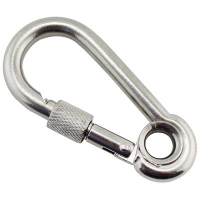 China Lightweight Deep Drawn Stainless Steel Rigging Hardware For Industrial Needs Aisi 316 Carabiner for sale