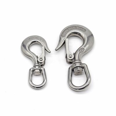 China High Load Capacity Stainless Steel Rigging Series For Benefit Stainless Swivel Snap Hook Corrosion Resistance for sale