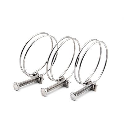 China Heavy Duty Polished 316 Stainless Steel Hose Clamps Durability for sale