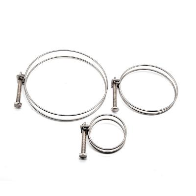 China Rugged Stainless Steel T Bolt Clamps For 1/2 Inch Diameter stainless hose clamps for sale