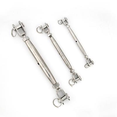 China Stainless Steel Open Body Turnbuckle / Metal Turnbuckle Weather Resistance for sale