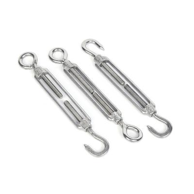 China High Strength Heavy Duty Stainless Steel Turnbuckle For Railing Terminals 316 304 Open Turnbuckle for sale